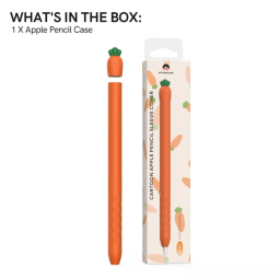 کاور قلم لمسی آهااستایل مدل PT129-2 هویج مناسب اپل سری 2