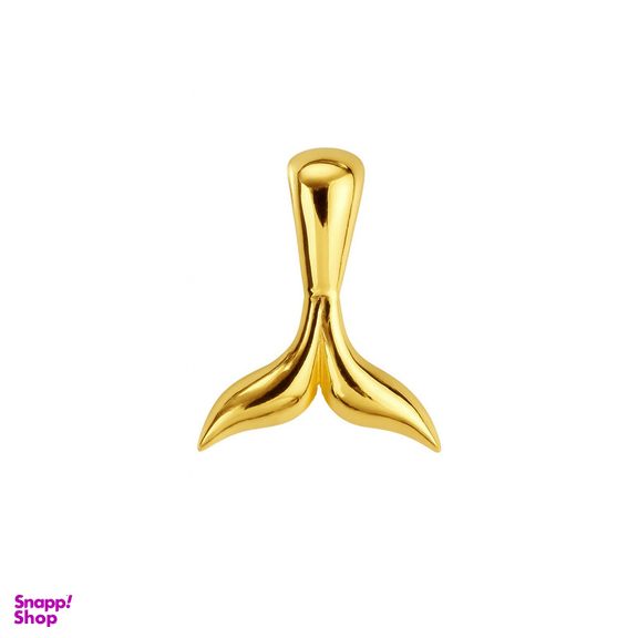 آویز گردنبند طلا 18 عیار زنانه زرلاین طرح دم وال کد M-100064