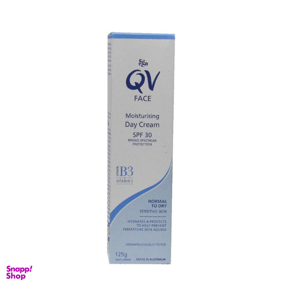 کرم مرطوب کننده روز کیووی مدل SPF30 کد 1 حجم 100 میلی لیتر