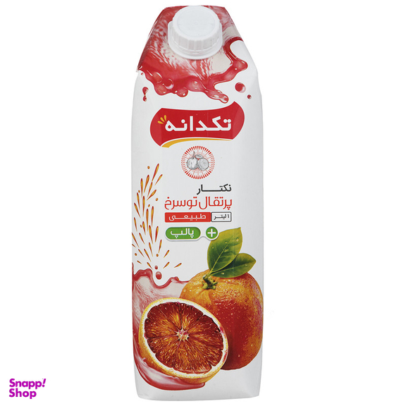 نکتار پرتقال تو سرخ تکدانه حجم 1 لیتر