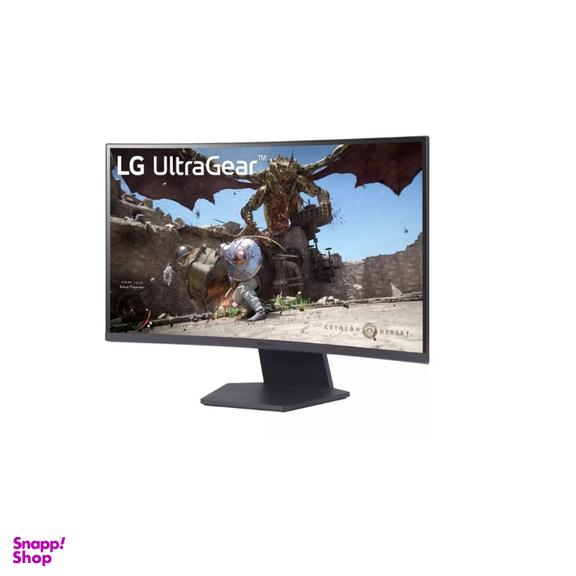 مانیتور خمیده مخصوص بازی ال جی مدل UltraGear 27GS60QC سایز 27 اینچ