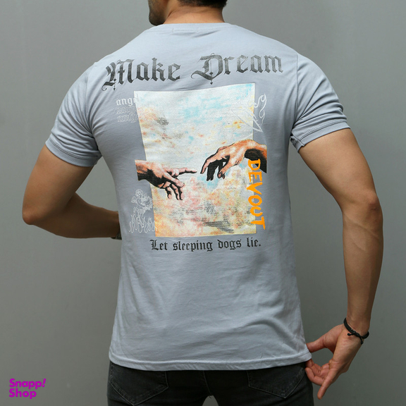 تیشرت آستین کوتاه مردانه سارزی مدل dream_t.o.s