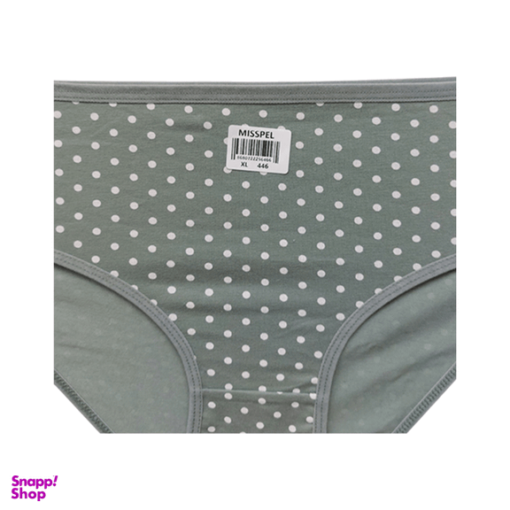 شورت زنانه میسپل کد GR-1059-03 رنگ سبز