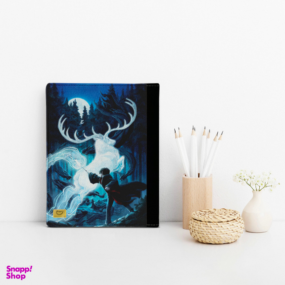 کلاسور ترمه طراحان ایده طرح هری پاتر و جادوی آبی کد cfp1585 سایز A4