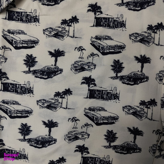 بلوز آستین کوتاه مدل ماشین زمان کد 000