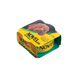 کنسرو گوشت تازه سگ نوول طعم مرغ و سبزیجات وزن 120 گرم