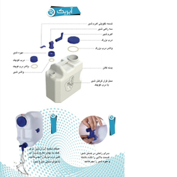 گالن آب مدل شیردار گنجایش 20 لیتر