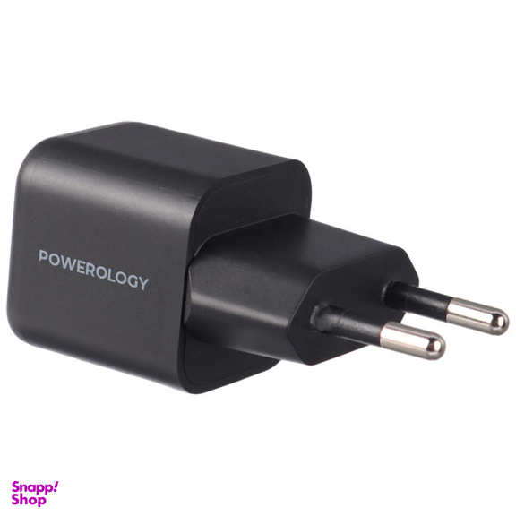 شارژر دیواری 20 وات پاورولوژی مدل Ultra-Compact GaN Charger