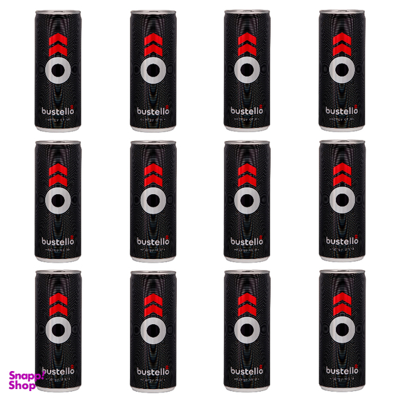 نوشابه انرژی زا باستلو حجم 250 میلی لیتر بسته 12 عددی