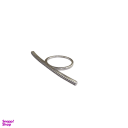 انگشتر نقره 925 عیار زنانه طرح لاین کد roj 1707