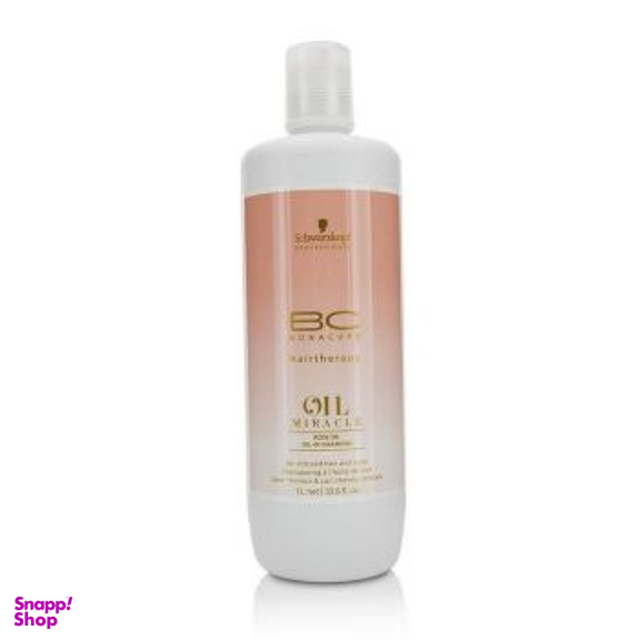 شامپو مو شوآرزکوف سری بناکور مدل بی سی مناسب موهای حساس و خشک حجم 1000 میلی لیتر