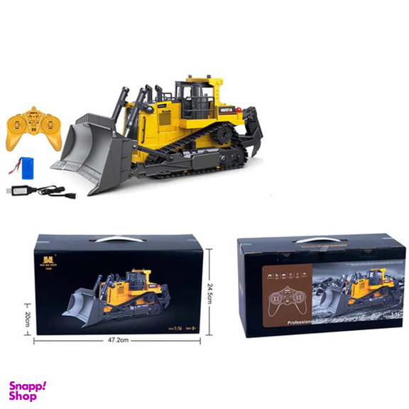 ماشین بازی کنترلی هوینا مدل RC BULLDOZER کد 1554