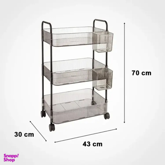 ترولی 3 طبقه لیمون کد 9919 سایز بزرگ