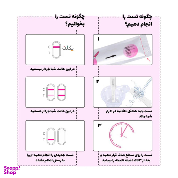 تست بارداری ریما مدل Hello Baby