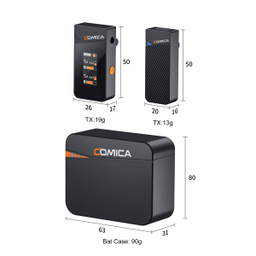 میکروفن بی سیم کامیکا مدل COMICA Vimo C3