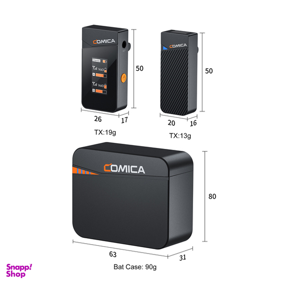 میکروفن بی سیم کامیکا مدل COMICA Vimo C3