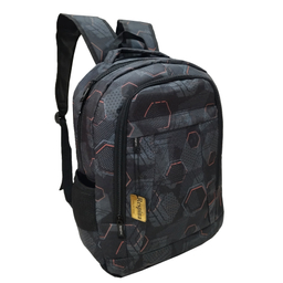 کیف مدرسه رسپینا اسپرت طرح شش ضلعی مدل hexagon با جامدادی