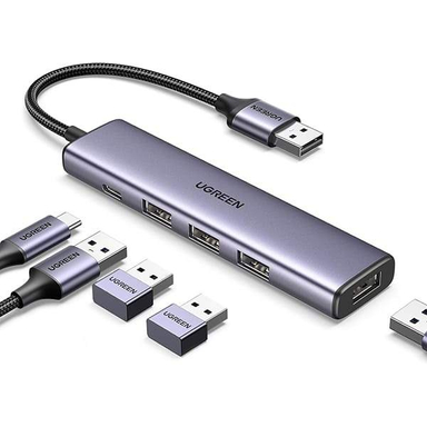 USB هاب 4 پورت یوگرین مدل CM473 کد 20805