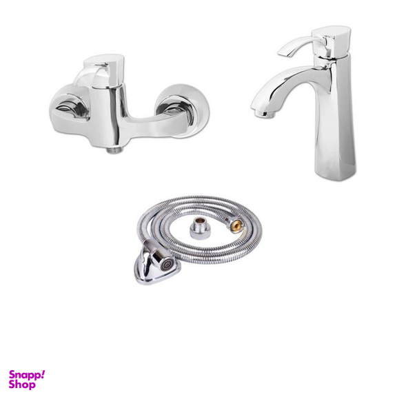 شیرآلات کسری مدل فلورا مجموعه 3 عددی