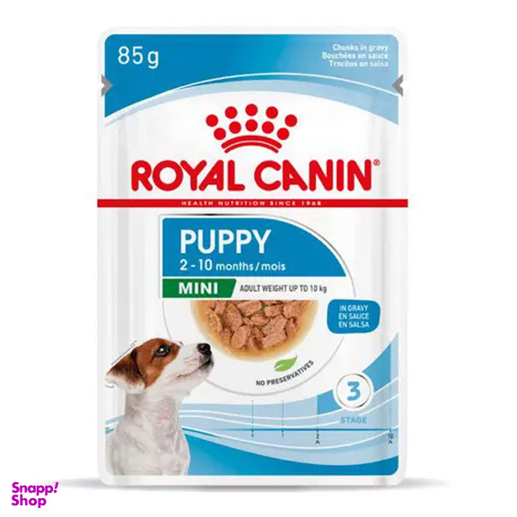 پوچ سگ رویال کنین مدل Mini Puppy وزن 85 گرم