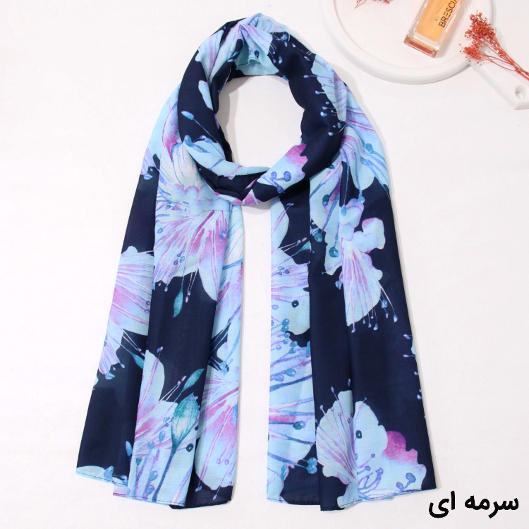 شال زنانه طرح روژین کد ANA3050