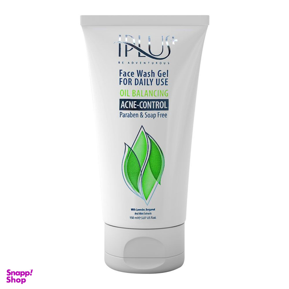 ژل شستشو صورت آی پلاس مدل ACNE-CONTROL حجم 150 میلی لیتر