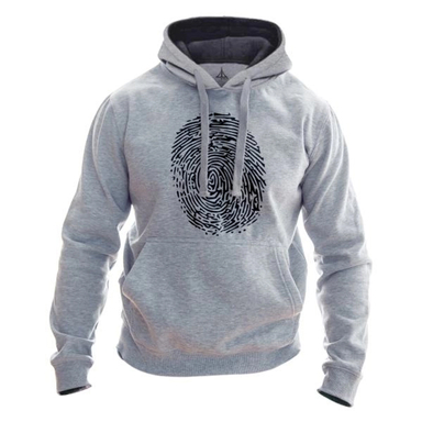 هودی زنانه به رسم طرح اثر انگشت کد 1153