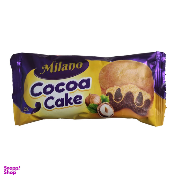 کیک کاکائویی فندقی میلانو شیرین عسل وزن 60 گرم