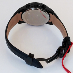 ساعت عقربه ای مردانه رومانسون مدل بندچرمی کرنوگراف کد 25