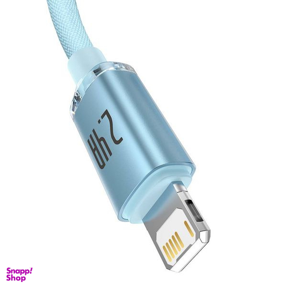 کابل USB به لایتنینگ باسئوس مدل Crystal Shine Series طول 2 متر
