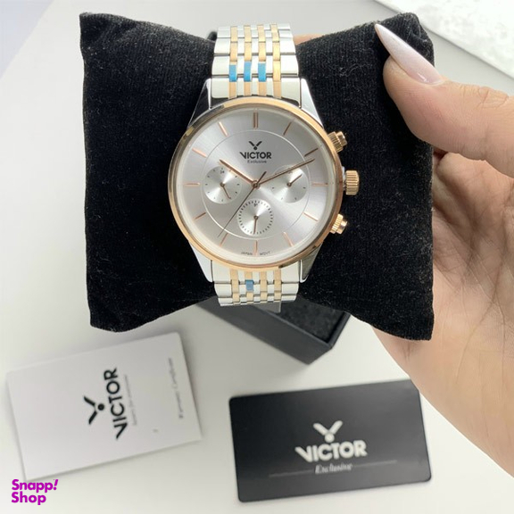 ساعت مچی عقربه ای مردانه ویکتور کد 5663 BSRSW
