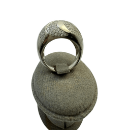 انگشتر نقره 925 عیار زنانه طرح نگین گل کد RNGF 1117