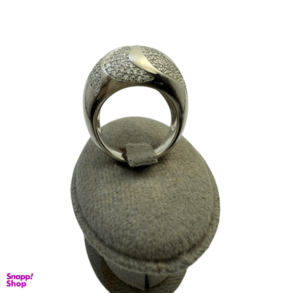 انگشتر نقره 925 عیار زنانه طرح نگین گل کد RNGF 1117
