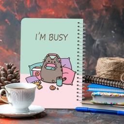 دفترچه یادداشت مستر راد طرح کرافت مدل گربه کیوت فانتزی کد Fiory 1928