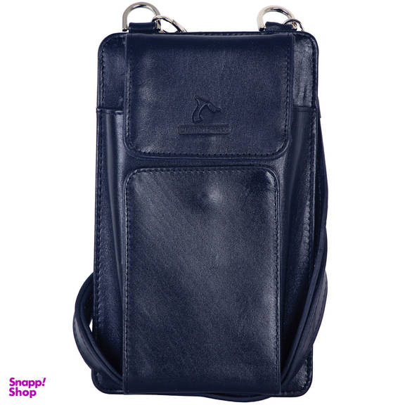 کیف گردنی چرم بارز مدل DG73