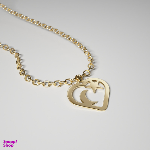 آویز گردنبند طلا 18 عیار زنانه مدوپد مدل ستاره و ماه کد kc18249