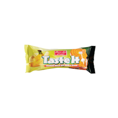 بیسکویت تست ایت با طعم موز شیرین عسل وزن 30 گرم