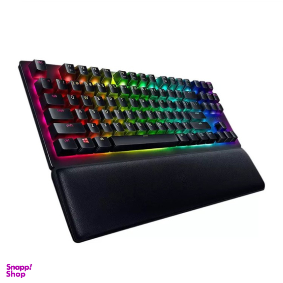 کیبورد باسیم مخصوص بازی ریزر مدل Huntsman V2 TKL Red Switch