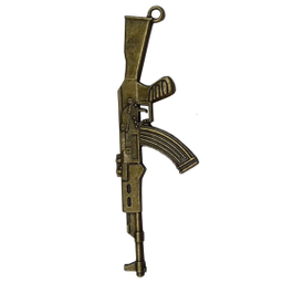 آویز گردنبند طرح اسلحه کلاش کد RCC-12