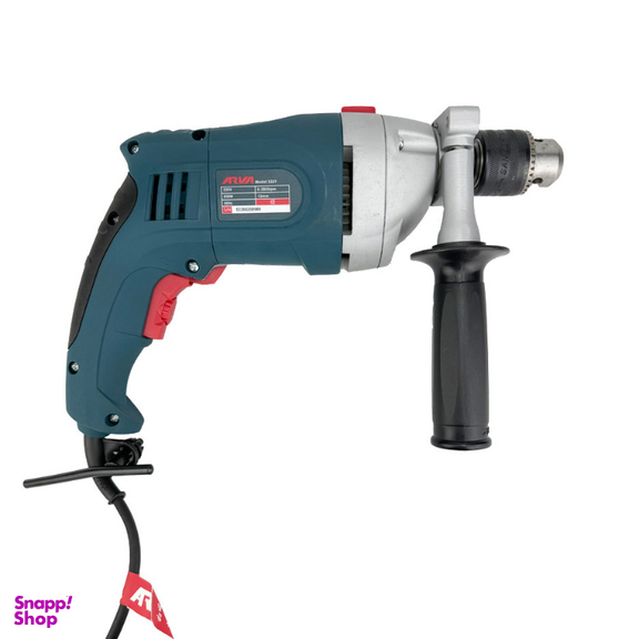 دریل چکشی 850 وات نیم تنه فلزی آروا مدل 5339