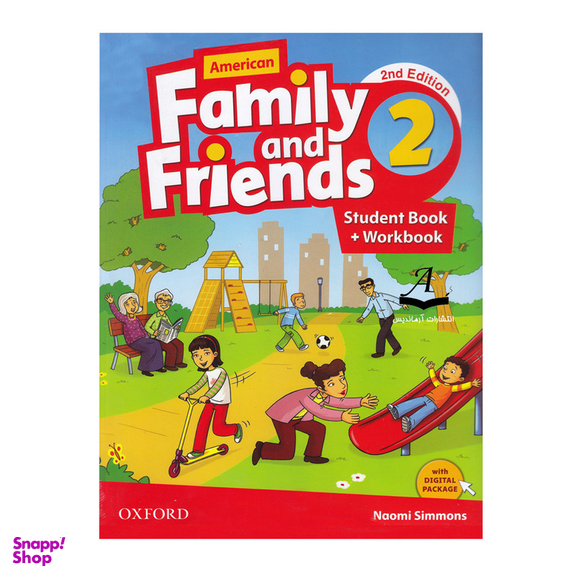 کتاب Family and Friends 2 Second Edition اثر Naomi Simmons انتشارات آرماندیس به همراه سی دی