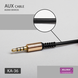 کابل AUX کلومن مدل KA - 36 طول 1 متر