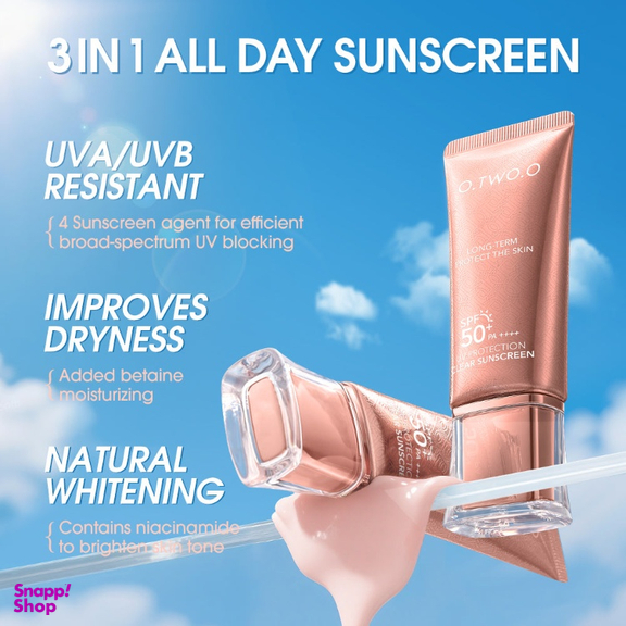 کرم ضد آفتاب او تو او مدل spf50 حجم 30 میلی لیتر