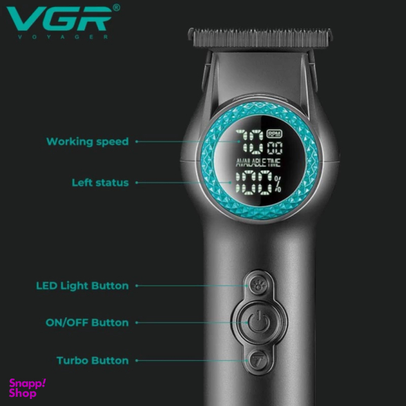 ماشین اصلاح مو سر و صورت وی جی آر مدل V-990