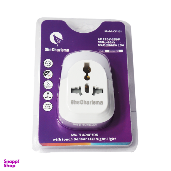 تبدیل 3 به 2 شی کاریزما مدل آرکا چراغ خواب دار لمسی