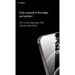 محافظ صفحه نمایش کی-دوو مدل 3D-Curved مناسب برای گوشی موبایل اپل iPhone 13 Pro /13