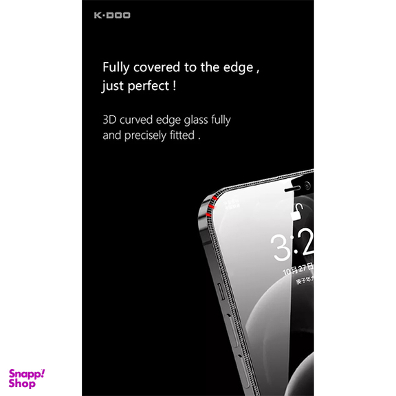 محافظ صفحه نمایش کی-دوو مدل 3D-Curved مناسب برای گوشی موبایل اپل iPhone 13 Pro /13