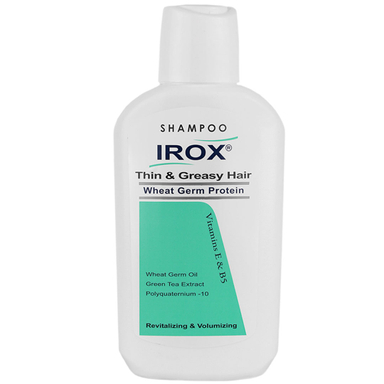 شامپو جوانه گندم ایروکس مدل Wheat Germ protein حجم 200 میلی‌ لیتر