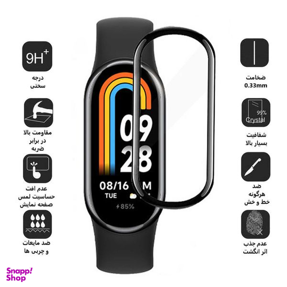 محافظ صفحه نمایش اپیکوی مدل Cactus مناسب برای ساعت هوشمند شیائومی Mi Band 8