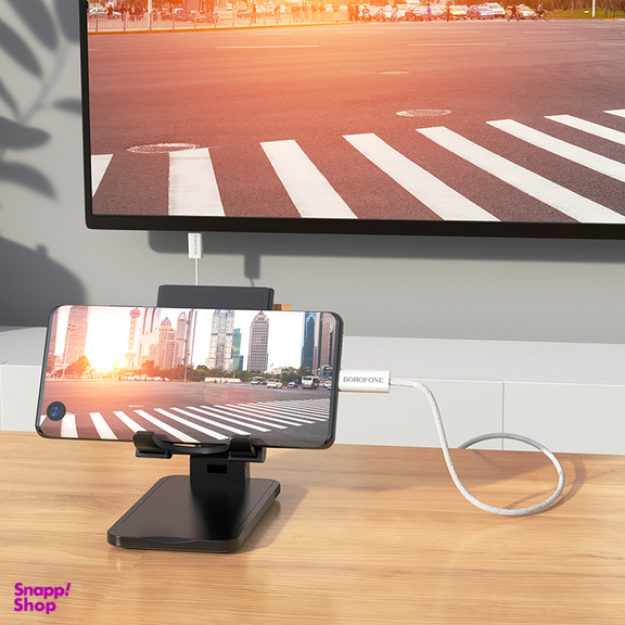 کابل دیتا Type-C به HDTV 4K بروفون مدل DH10 طول 1.8 سانتی‌ متر
